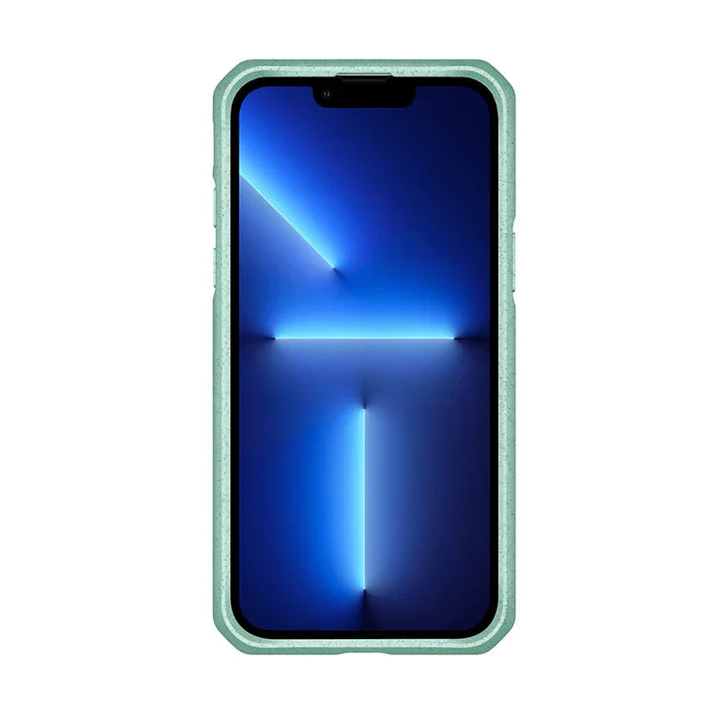 Itskins Feroniabio Terra iPhone 13 Pro Max Cover - Light Green - Tashqila Itskins Feroniabio Terra iPhone 13 Pro Max Cover - Light Green - Tashqila
